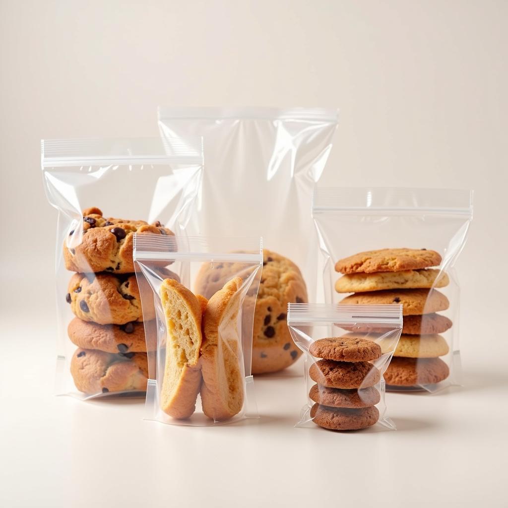 Clear Polypropylene Bags for Bakery Items