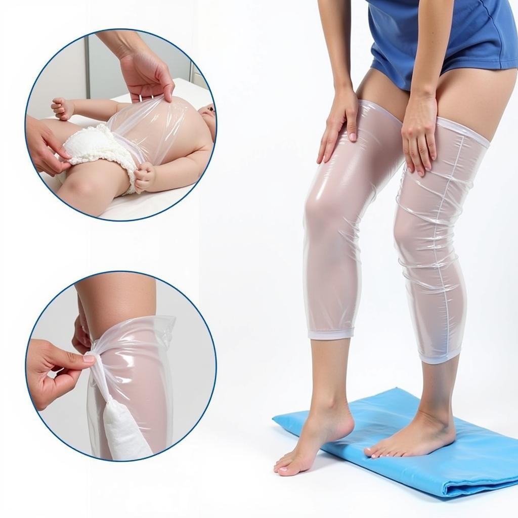 Clear Plastic Pants for Medical Use