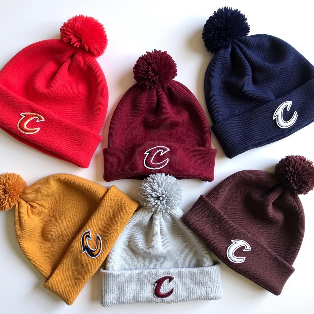 Various Styles of Cleveland Beanies