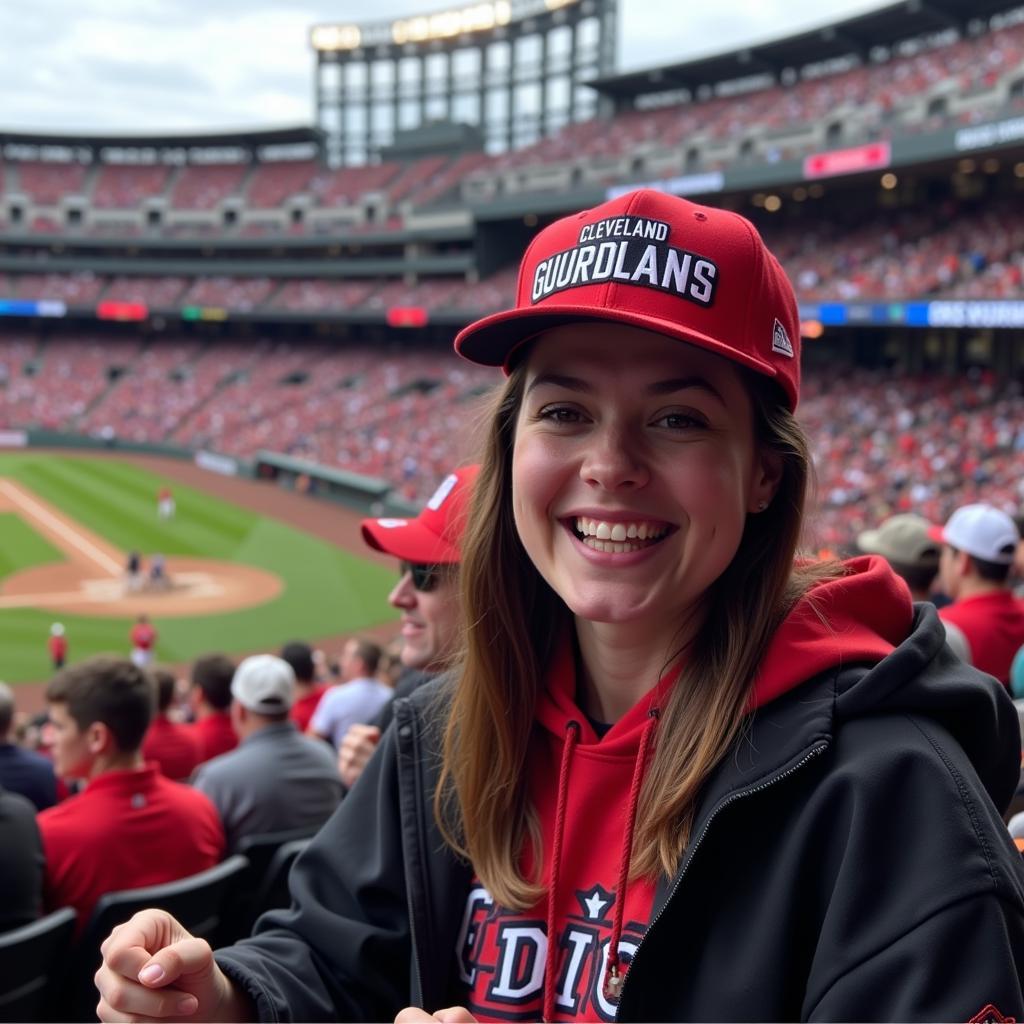 Cleveland Guardians Pride Hat - Fan at Progressive Field