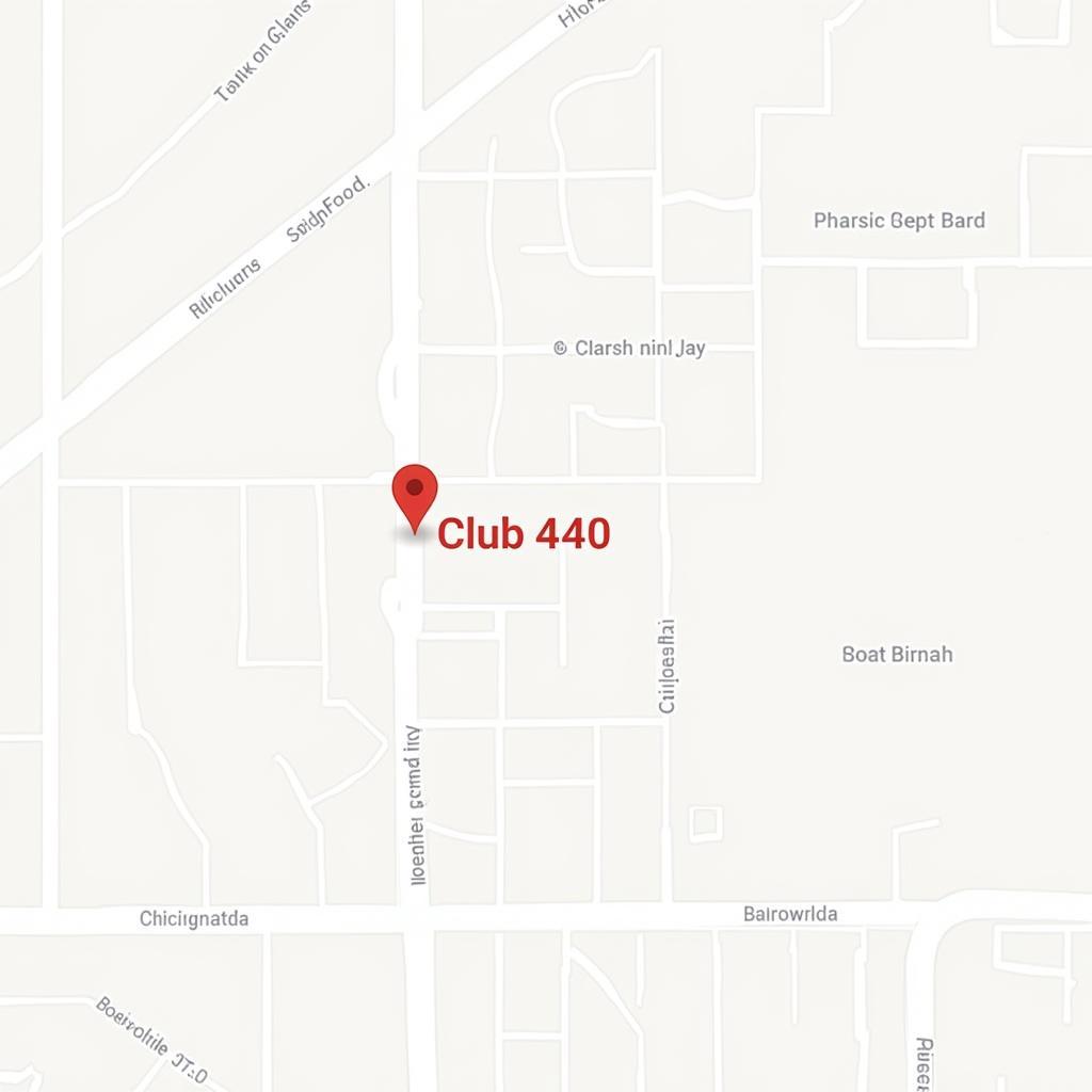 Club 440 Cincinnati Ohio Location Map