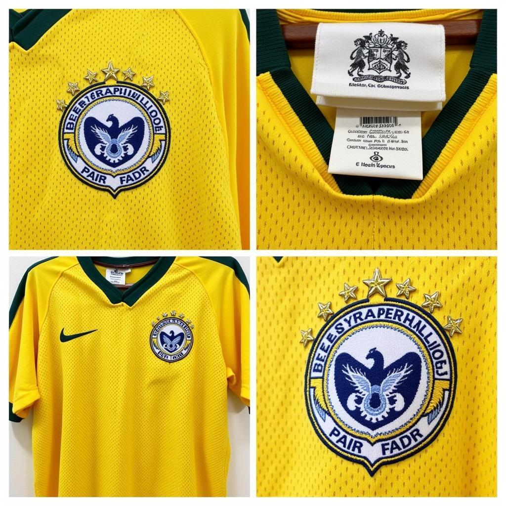 Club America 2004 Jersey Close-up Details