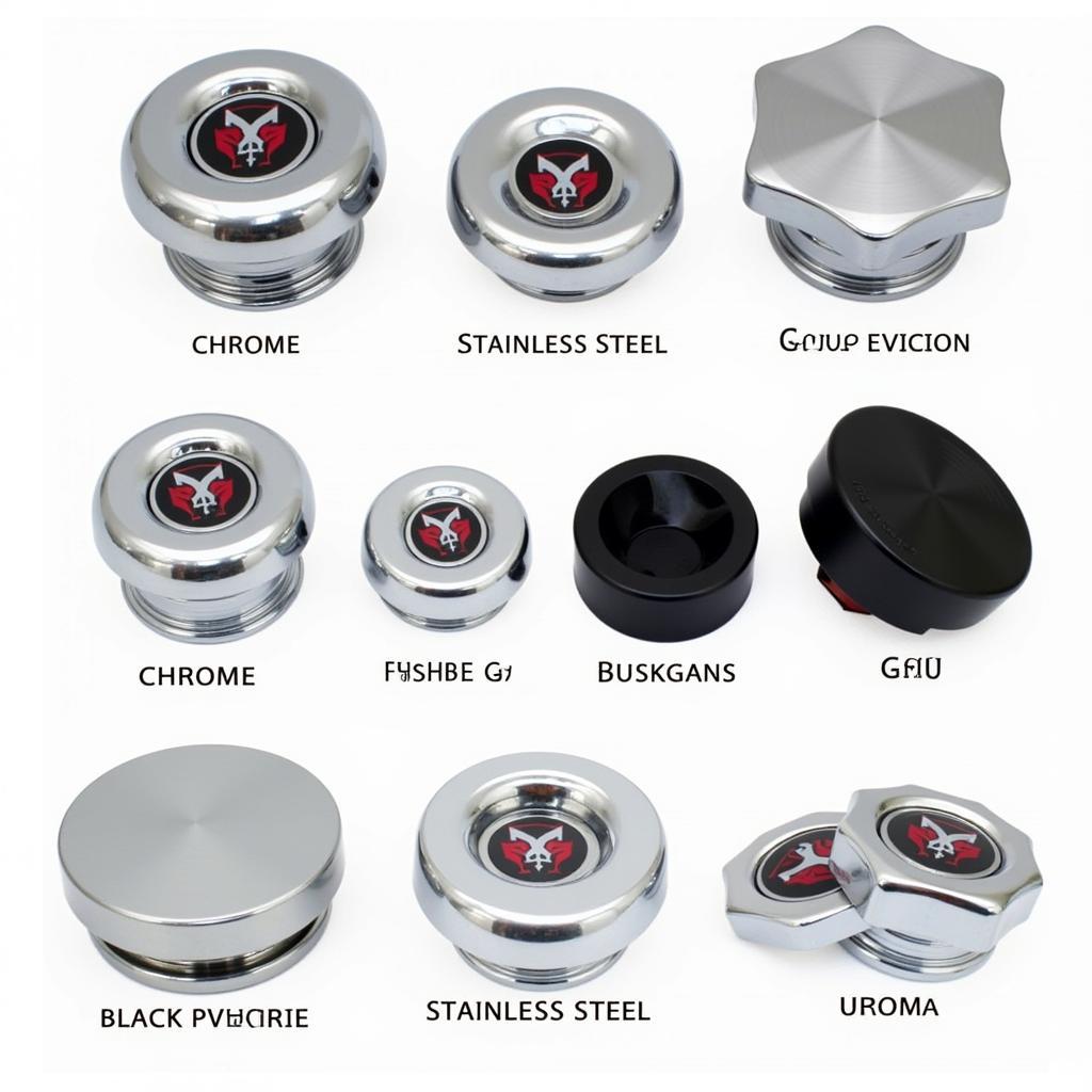 Variety of Club Car DS Hub Caps