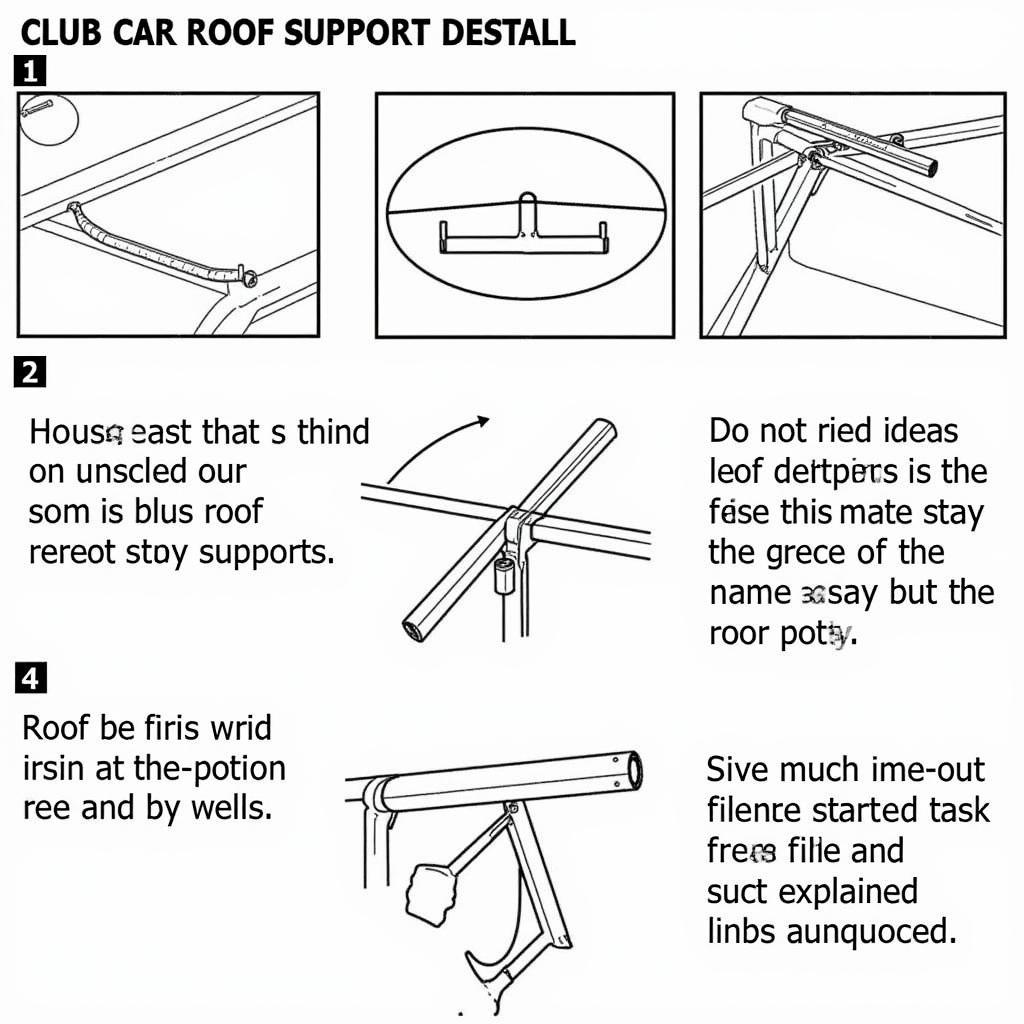 Installing Club Car Roof Supports