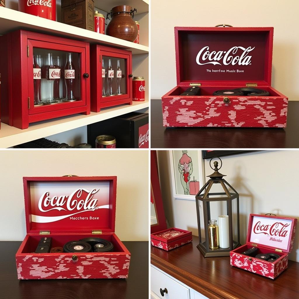 Creative Display Ideas for Coca-Cola Music Boxes