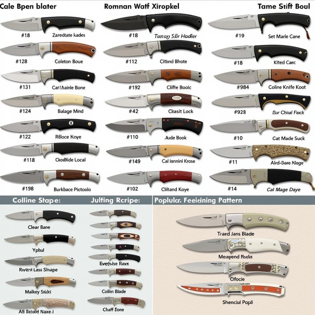 Collins Knife Variations