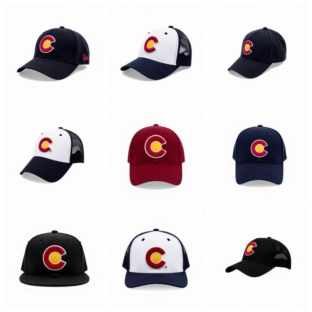 Different Styles of Colorado Baseball Caps