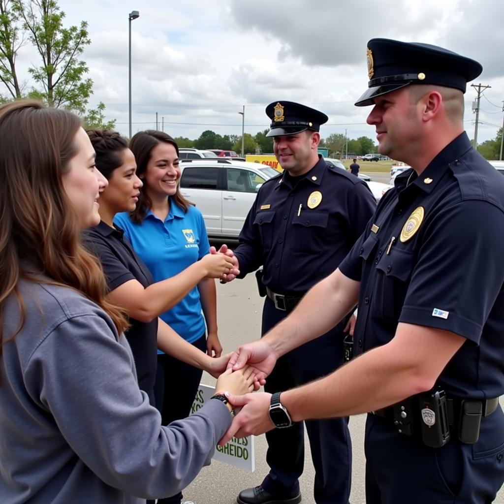 Community Support at the First Responders Cup