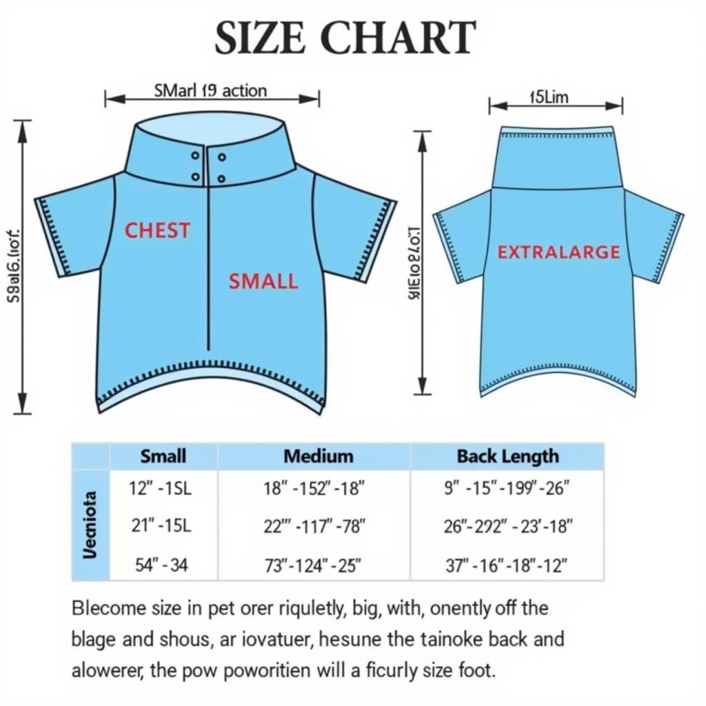 Cookie Monster Dog Shirt Sizes Chart