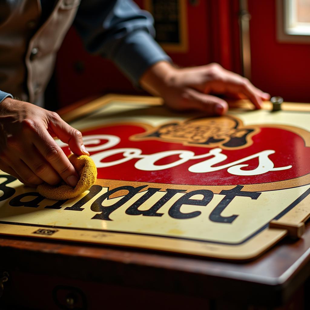 Maintaining Your Coors Banquet Light Up Sign