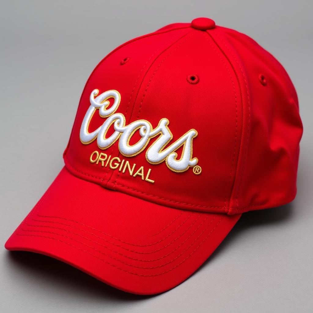 A classic Coors Original hat with the iconic logo.