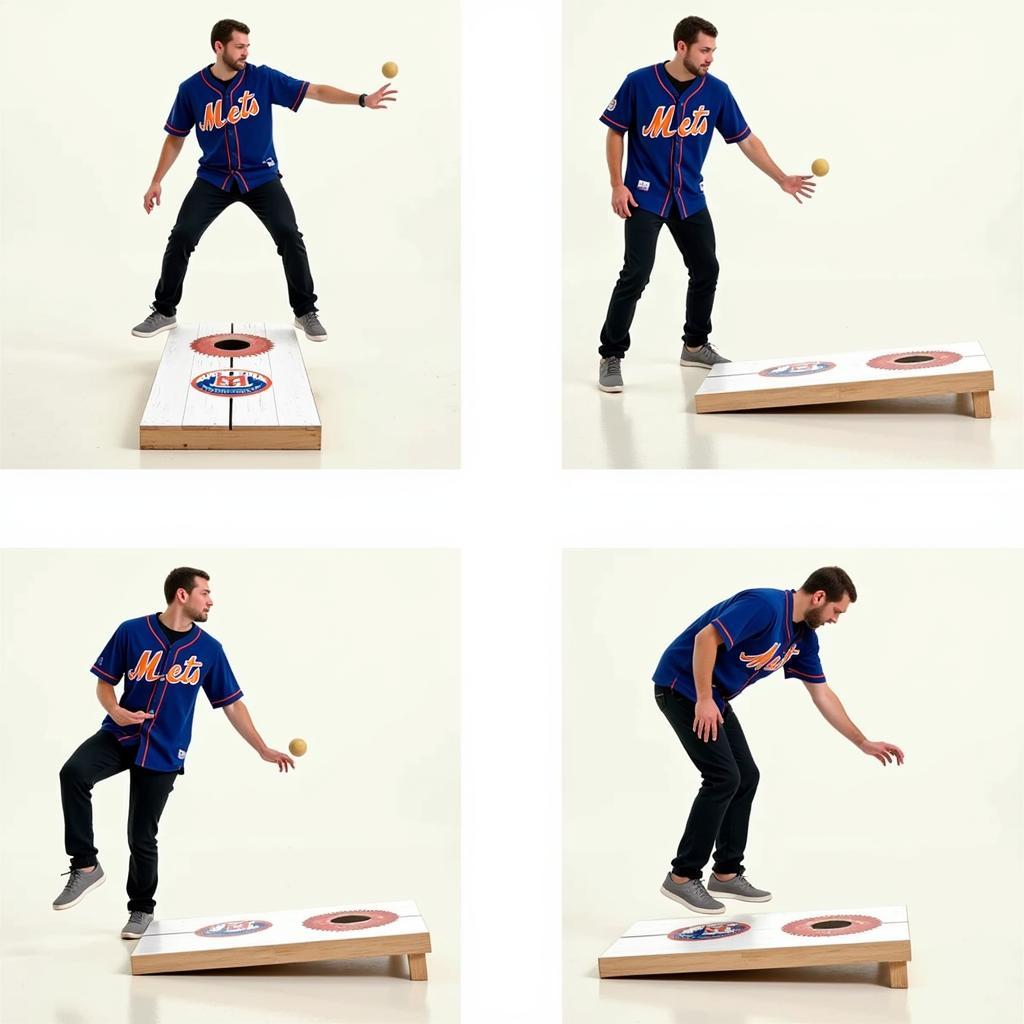 Cornhole Mets Throwing Technique