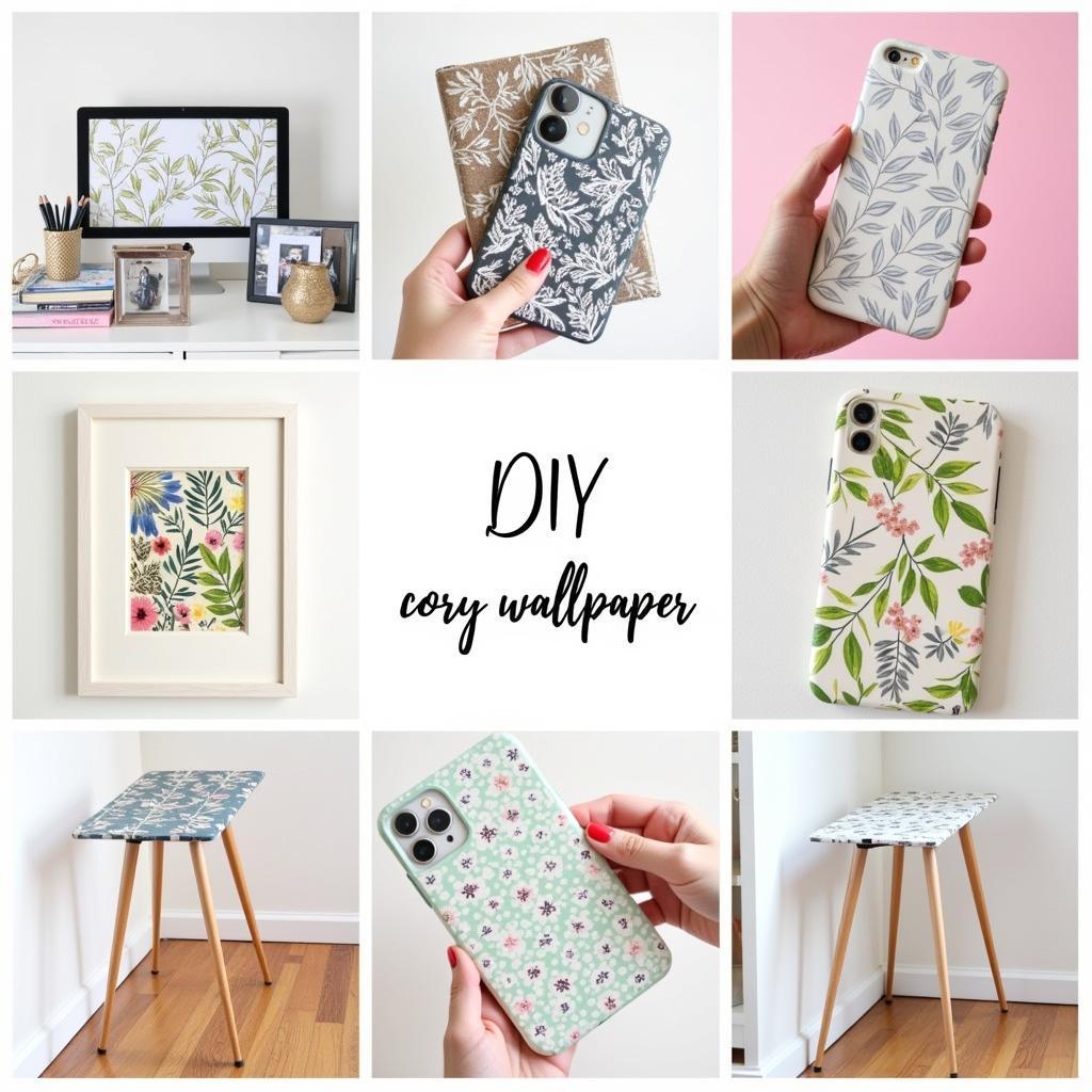 Cory Wallpaper DIY Projects