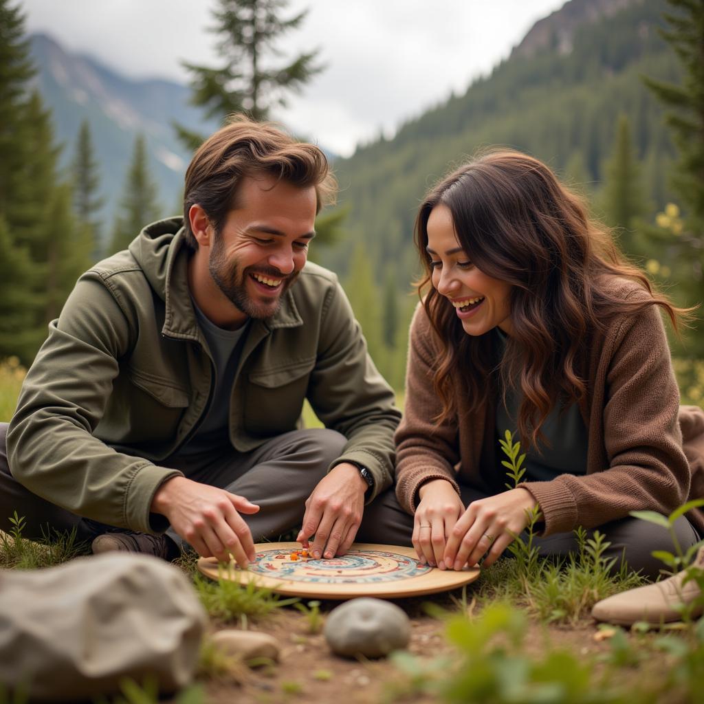 Couple Connecting Over Shared Interests