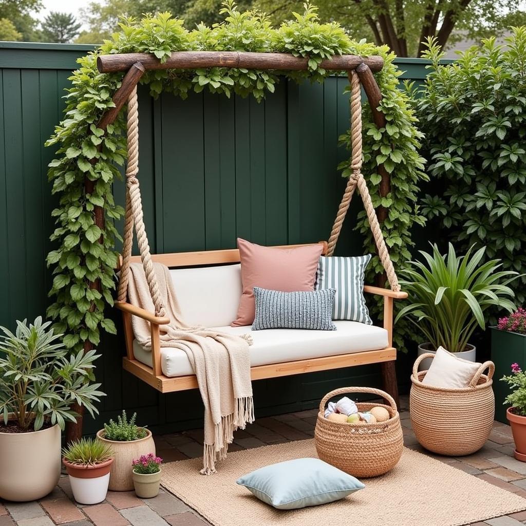 Creating a Cozy and Relaxing Swing Chair Setup