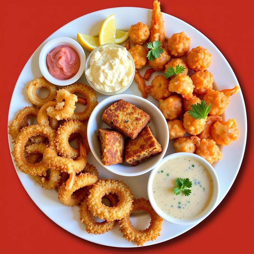 Crabby Jacks Appetizers Platter