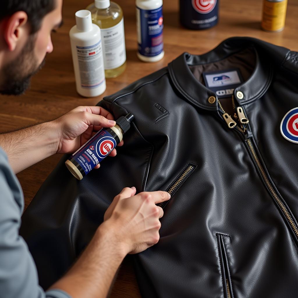 Cubs Leather Jacket Care Tips