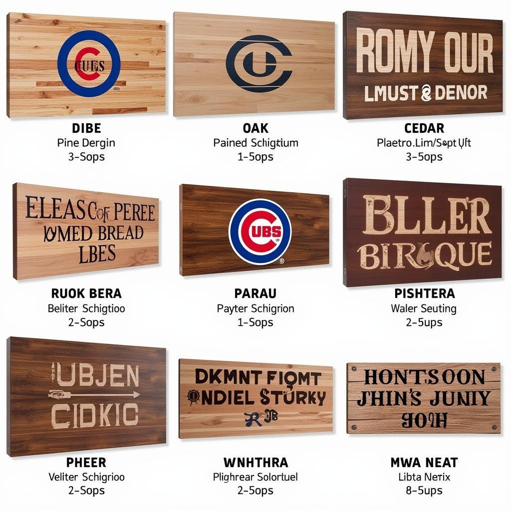 Cubs Wooden Sign: A Touch of Charm for Every Fan