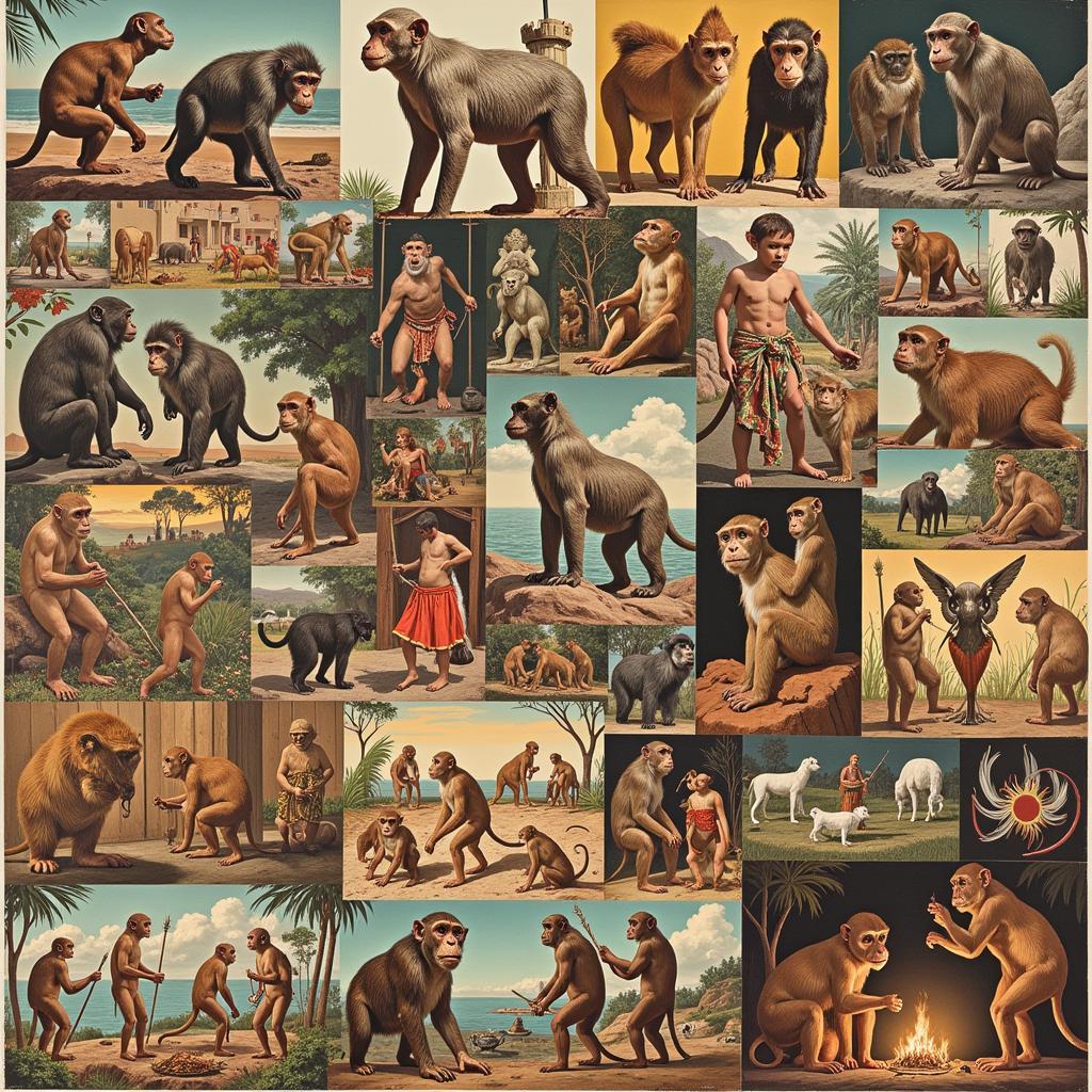 Monkeys in Different Cultures