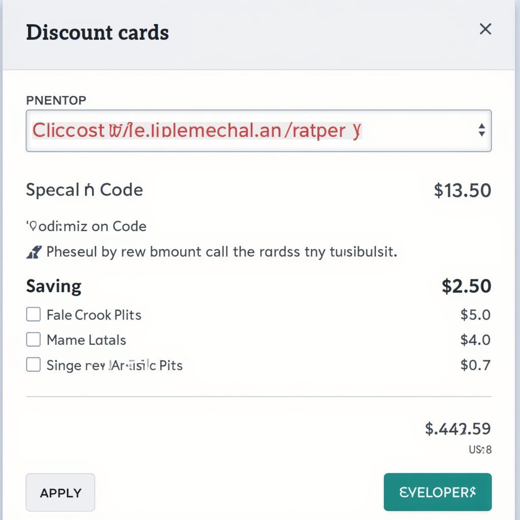 Curator SF Shopping Cart with Discount Applied