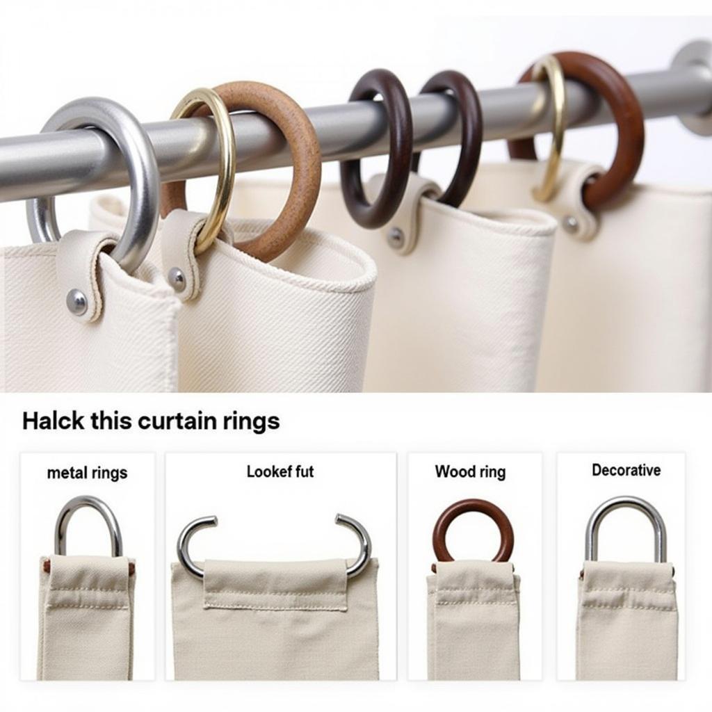 Curtain Rings on a Rod