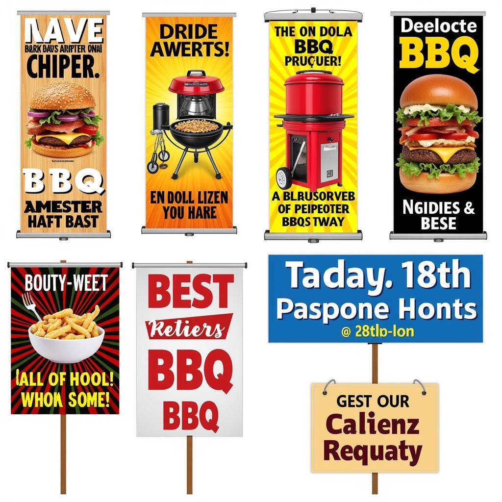 Custom BBQ Banners