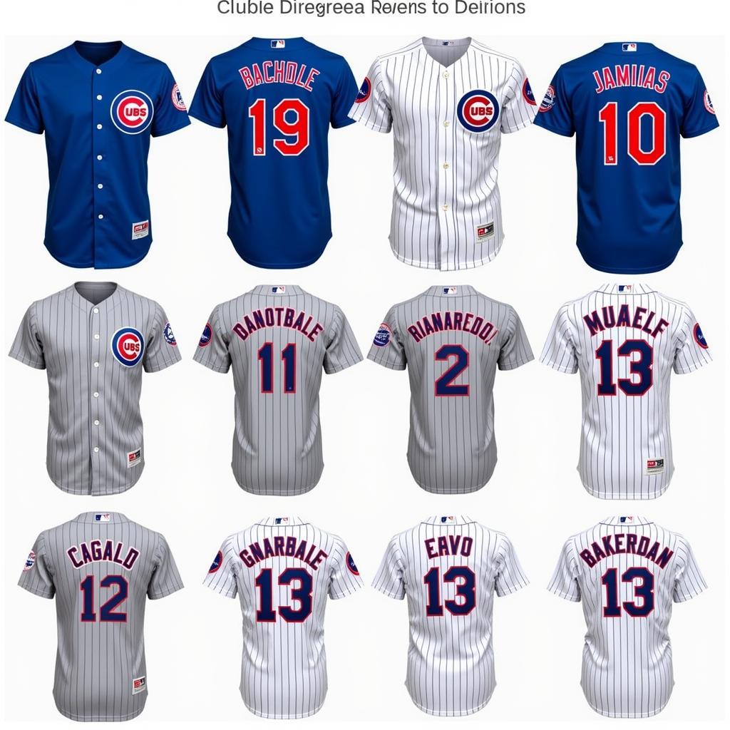 Custom Cubs Jersey Number Ideas