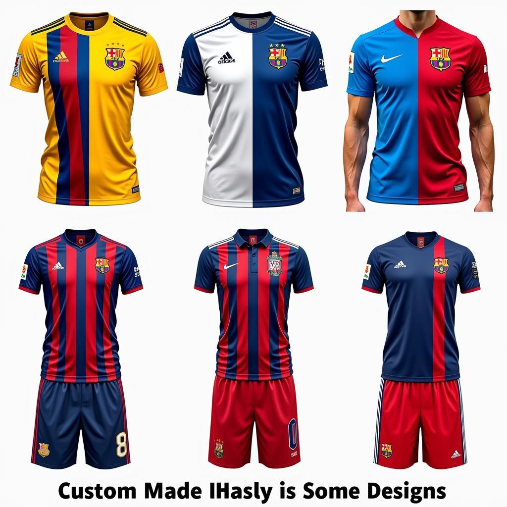 Custom Half and Half Jersey Designs