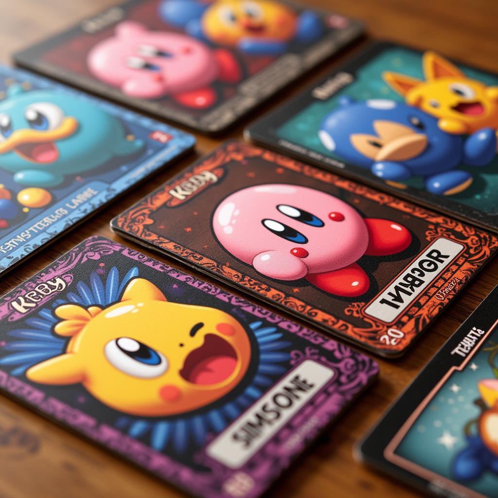 Custom Kirby Playing Card Designs