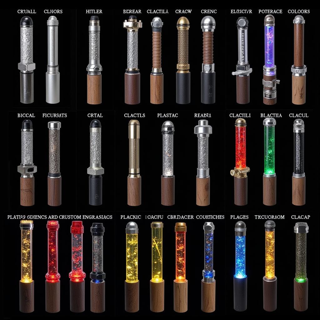 Custom Lightsaber Design Options