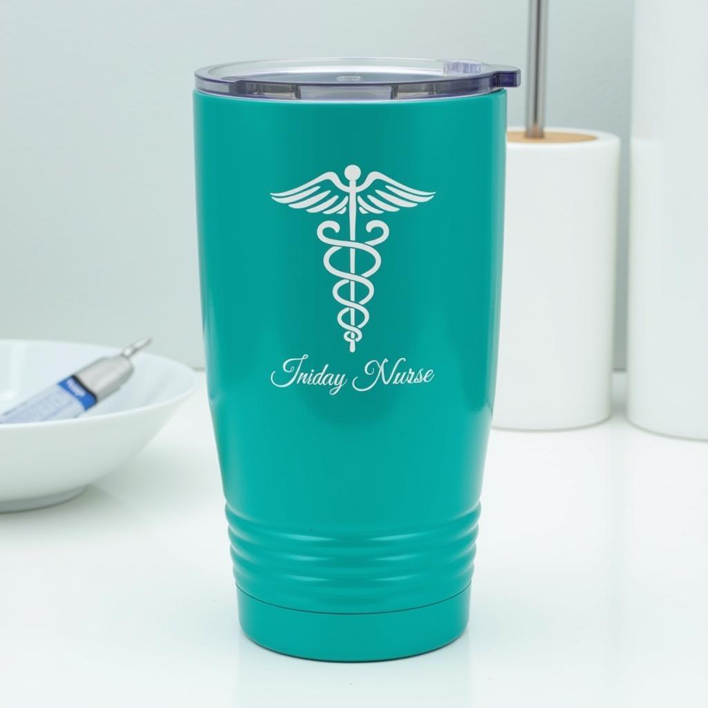 Personalized Nurse Tumbler with Name