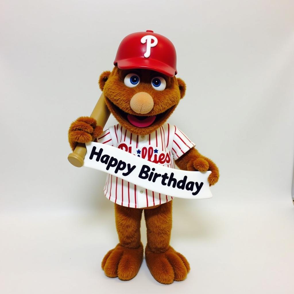 Custom Phillies Cake Topper