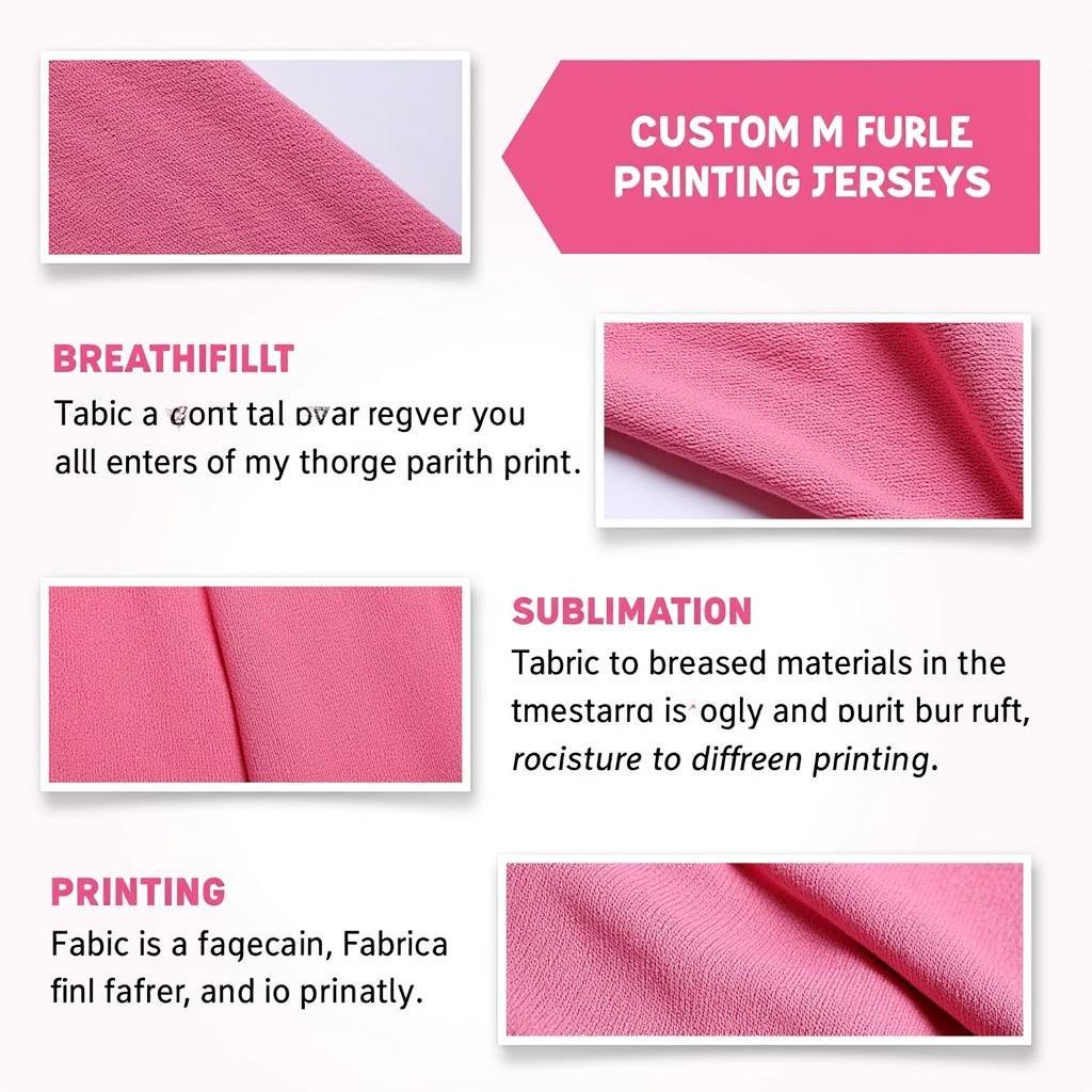 Custom Pink Baseball Jerseys Fabric and Printing