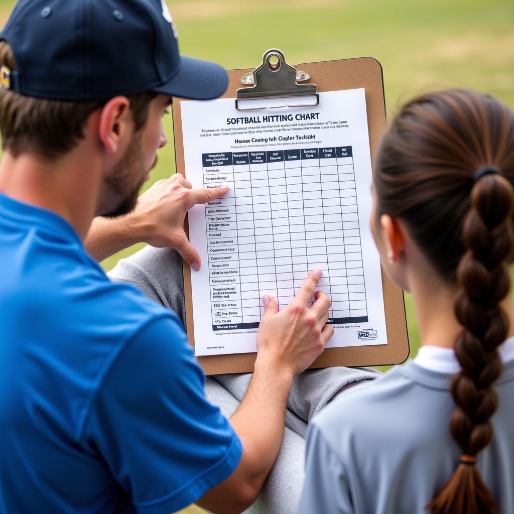 Creating a Custom Softball Hitting Chart