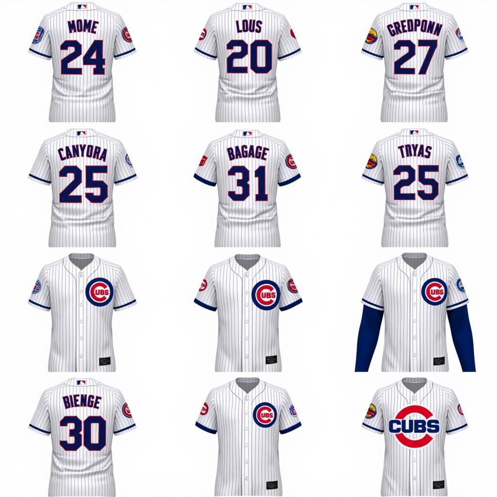 Customizing Cubs Jerseys: A Range of Options