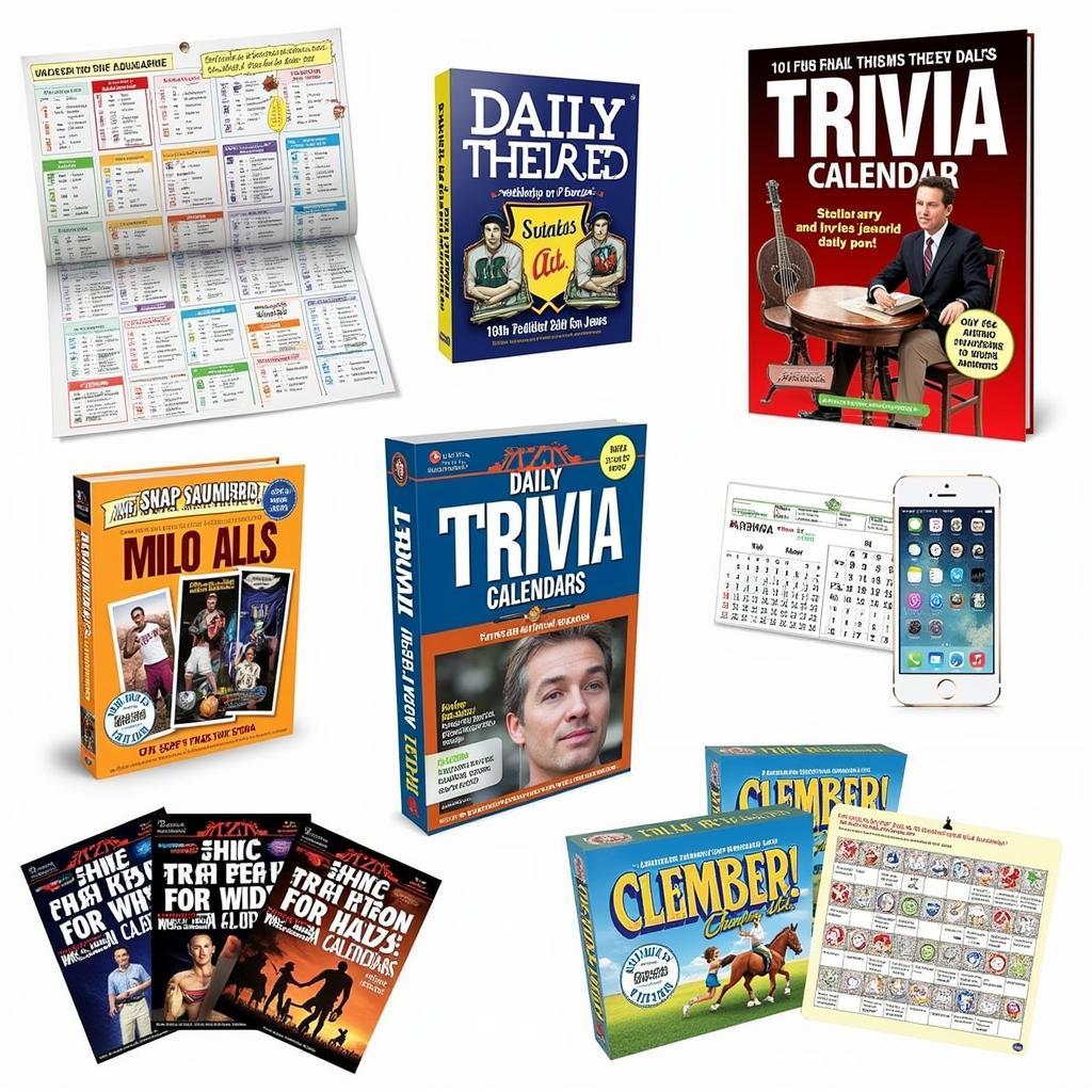 Different Types of Daily Trivia Calendars