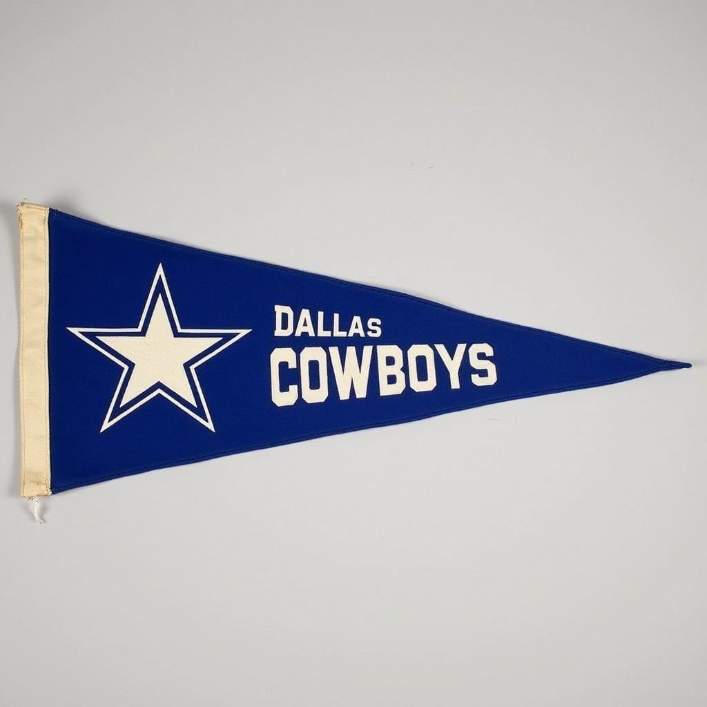 Vintage Dallas Cowboys Pennant