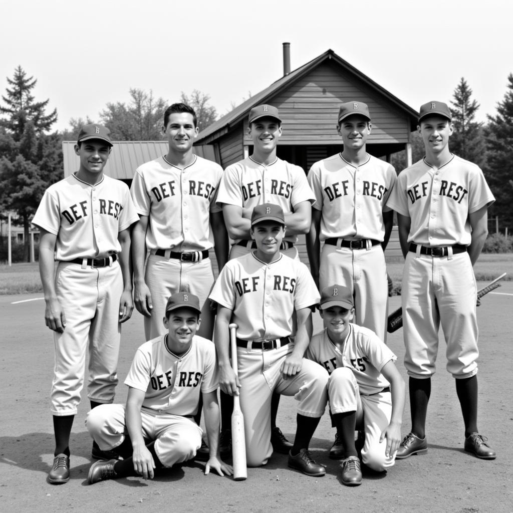 DeForest Baseball Historical Photo