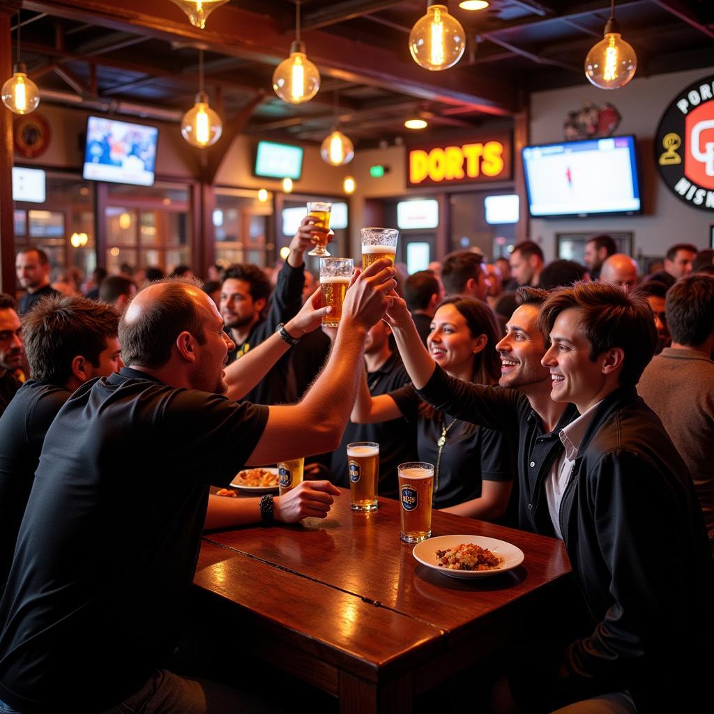 Denver Colorado Back Page Local Sports Pub Celebration