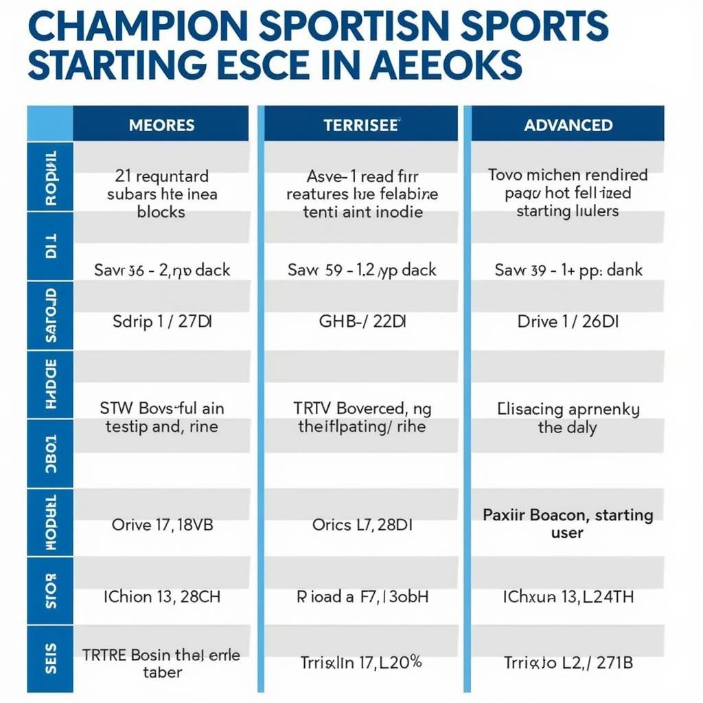 Different Champion Sports Olympic Starting Blocks for Various Levels