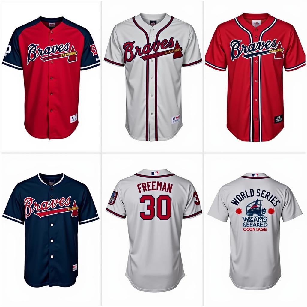 Different Freeman Braves Shirt Styles