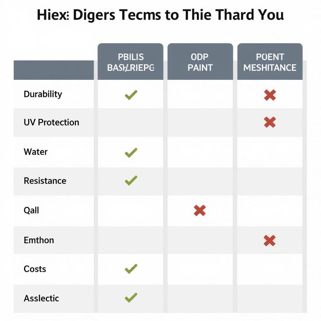 Comparing Different ODP Products