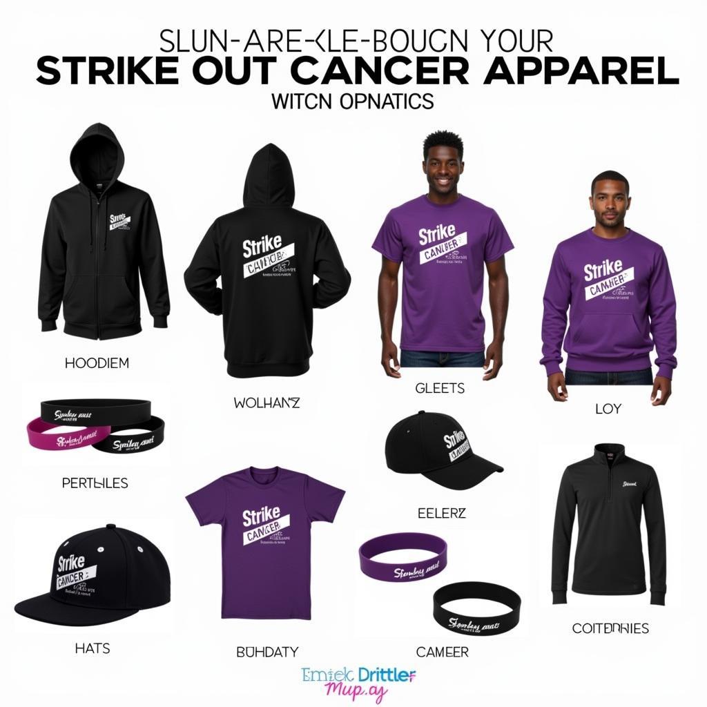 Different Types of Strike Out Cancer Apparel