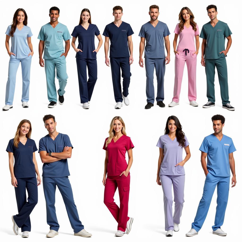 Different Styles of Funny Scrubs