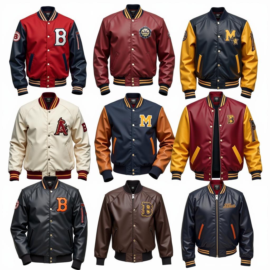 Variety of Majestic Jacket Styles