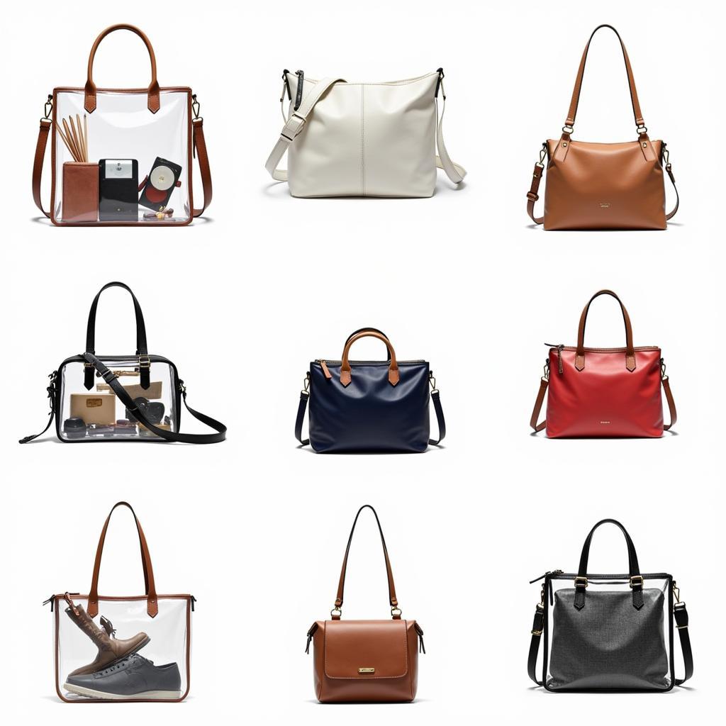 Different Transparent Messenger Bag Styles