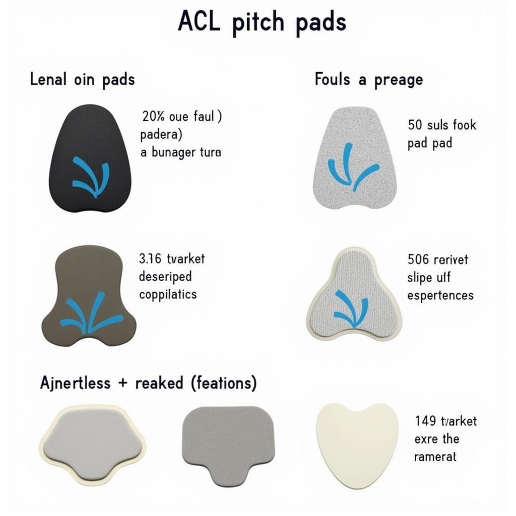 Various Types of ACL Pitch Pads for Footballers