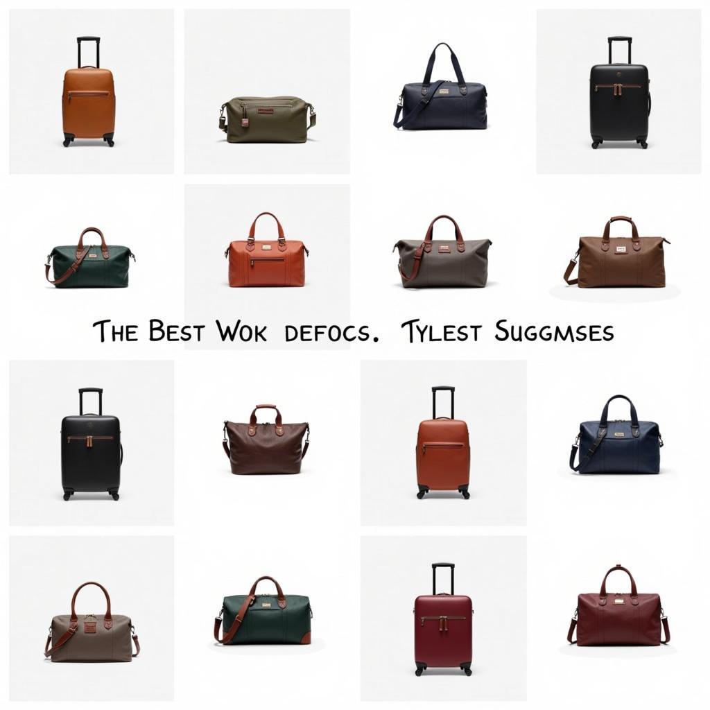 Different Wally Bag Styles and Sizes