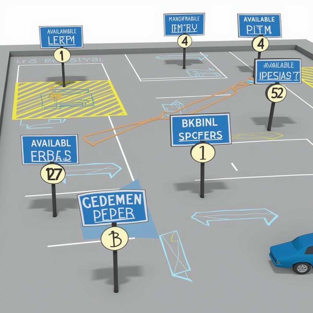 Understanding Parking Lot Number Signs