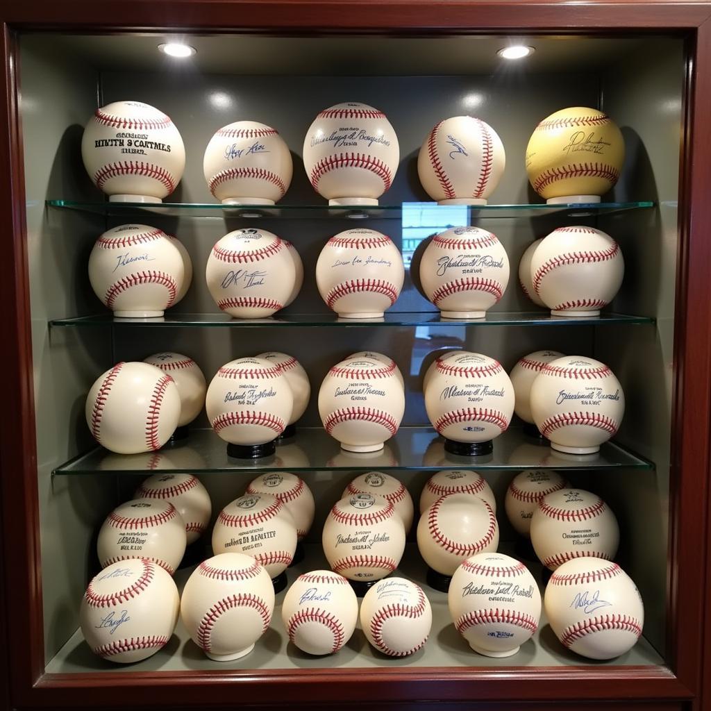 Displaying a Baseball Collection: Showcase Your Treasures